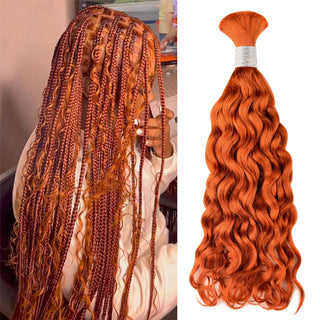 #350 100% Human Hair Italian Curly Braid Styles CVOHAIR