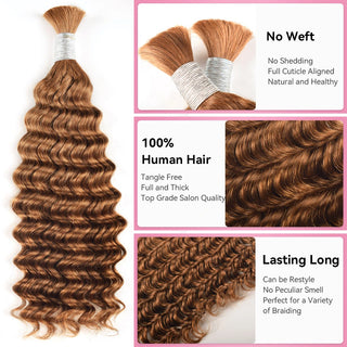#30 Hot Braids Bulk Human Hair CVOHAIR