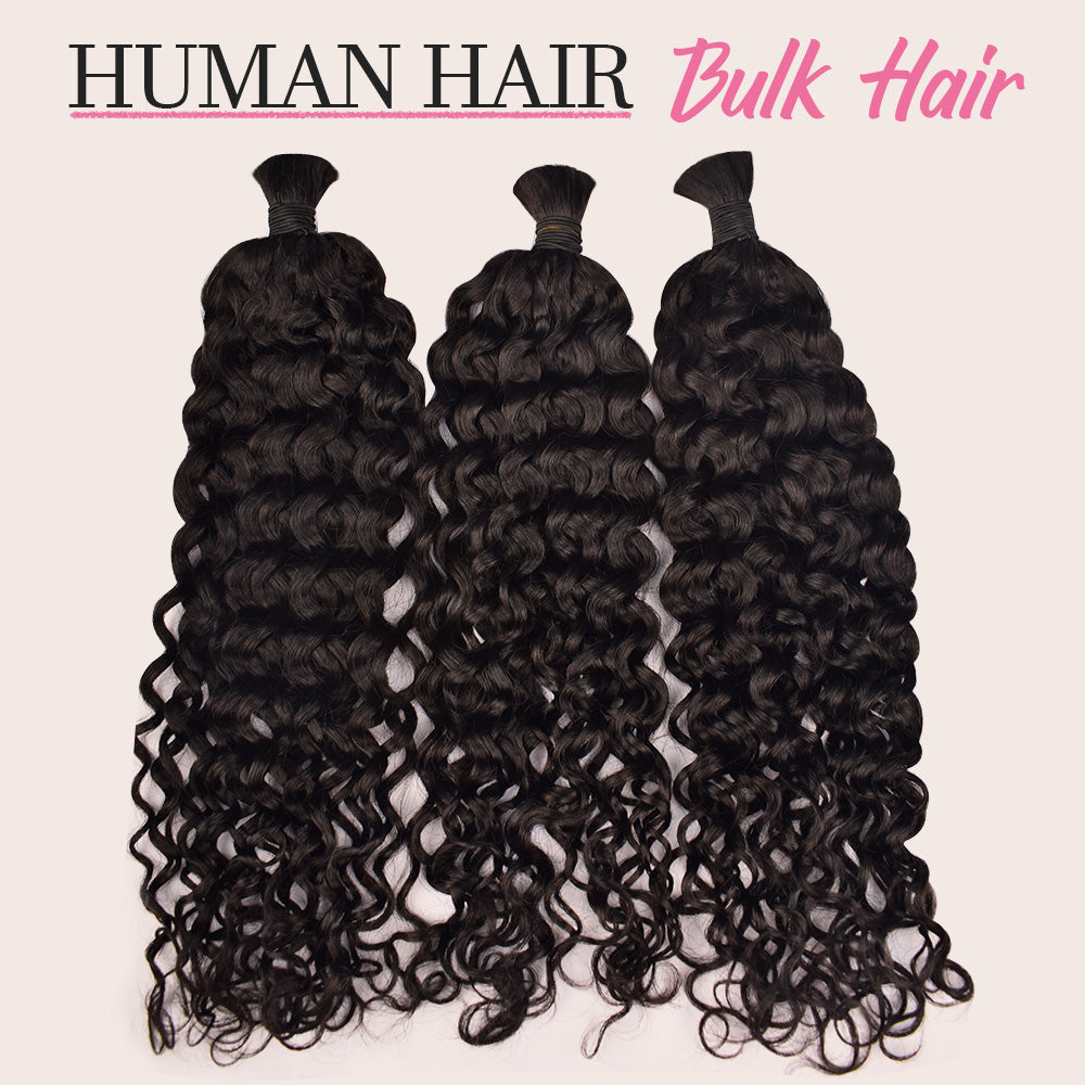 Italian curly hair bulk for braiding 7