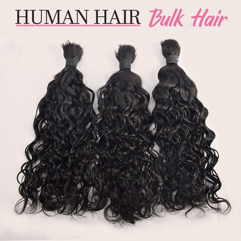 Water wave hair bulk for braiding 5