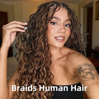 Braiding Bulk Human Hair