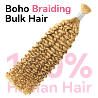 #27 Italian Curly Human Hair Braid Styles CVOHAIR