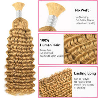 #27 Italian Curly Human Hair Braid Styles CVOHAIR