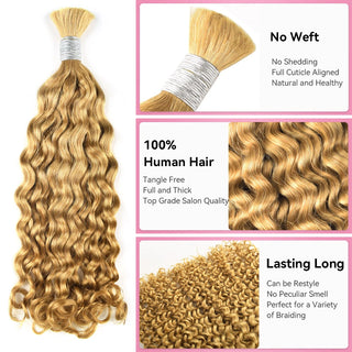 #27 Italian Curly Human Hair Braid Styles CVOHAIR