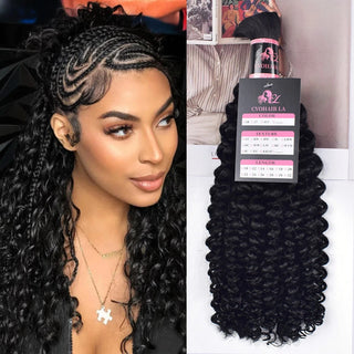 #1 Jerry Curly Bulk Human Hair For Braiding CVOHAIR