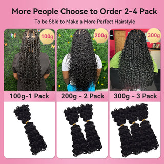 #1 SDD Boho Braids Human Hair CVOHAIR