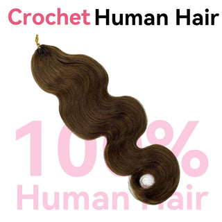 #2 Body Wave Miracle Knots Crochet Human Hair Extensions CVOHAIR