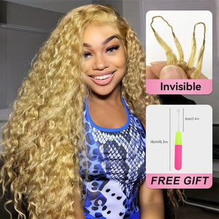#27 Deep Wave Miracle Knots Crochet Human Hair Extensions CVOHAIR