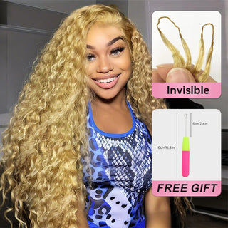 #27 Deep Wave Miracle Knots Crochet Human Hair Extensions CVOHAIR
