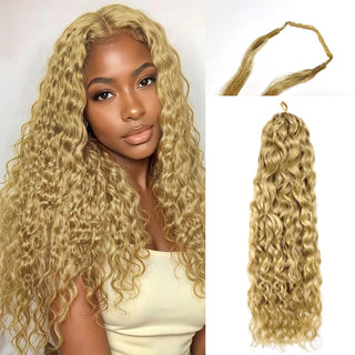 #27 Water Wave Miracle Knots Crochet Human Hair Extensions CVOHAIR