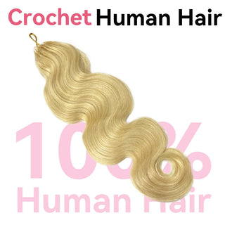 #27 Body Wave Miracle Knots  Crochet Human Hair Extensions CVOHAIR