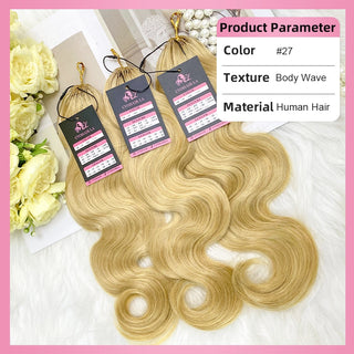 #27 Body Wave Miracle Knots  Crochet Human Hair Extensions CVOHAIR