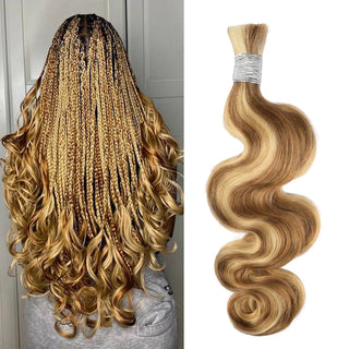 #27/30/613 100% Human Hair Braid Body Wave Styles CVOHAIR