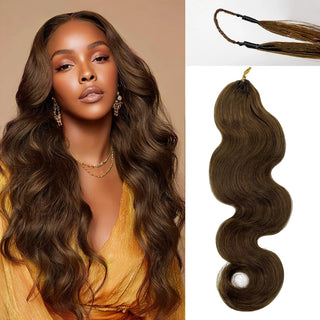 #2 Body Wave Miracle Knots Crochet Human Hair Extensions CVOHAIR