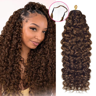 #2 Burmese Curly Miracle Knots Crochet Human Hair Extensions CVOHAIR