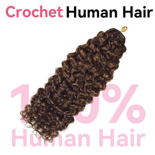 #2 Burmese Curly Miracle Knots Crochet Human Hair Extensions CVOHAIR