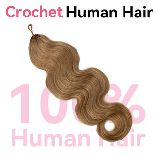 #30 Body Wave Miracle Knots Crochet Human Hair Extensions CVOHAIR