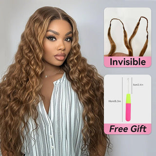 #30 Deep Wave Crochet Human Hair Extensions CVOHAIR
