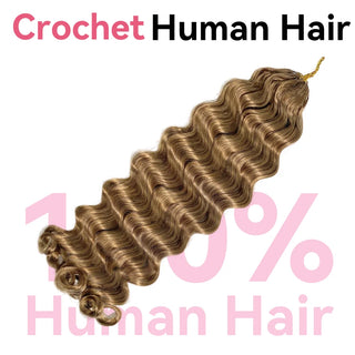 #30 Loose Deep Wave Miracle Knots Crochet Human Hair Extensions CVOHAIR