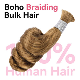 #30 Boho Braids Loose Wave 100% Human Hair CVOHAIR