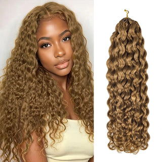 #30 Italian Curly Miracle Knots Crochet Human Hair Extensions CVOHAIR