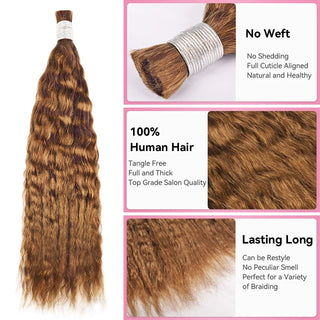 #30 Wet & Wavy Best Human Hair For Boho Braids CVOHAIR