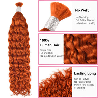 #350 Bulk Human Hair For Braiding CVOHAIR