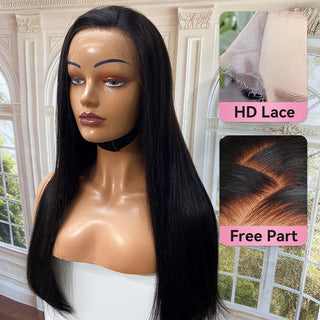 #4/27 Super Double Drawn 13*4 HD Lace Frontal Luxury Wig With Baby Hair CVOHAIR
