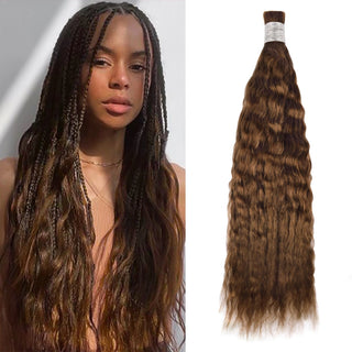 #4 Wet & Wavy Human Bulk Hair For Braiding CVOHAIR