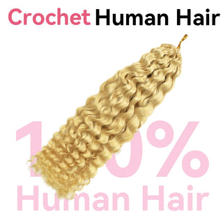 #613 Burmese Curly Crochet Human Hair Extensions CVOHAIR