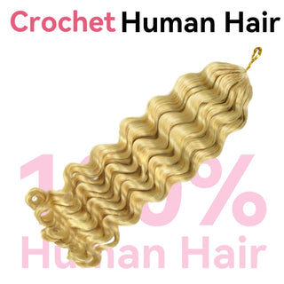 #613 Loose Deep Wave Miracle Knots Crochet Human Hair Extensions CVOHAIR