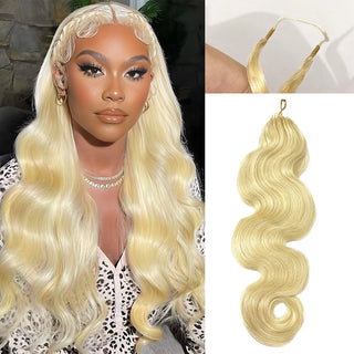 #613 Body Wave Miracle Knots Crochet Human Hair Extensions CVOHAIR