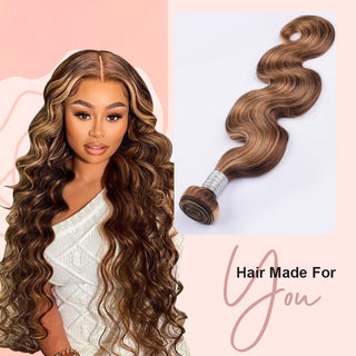 #4/27 Body Wave 10A 100% Human Hair Bundles CVOHAIR