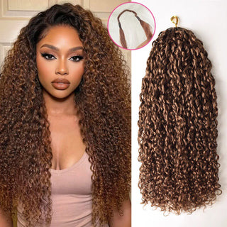 #8 Pixie Curly 100% Human Hair Hair Extensions CVOHAIR