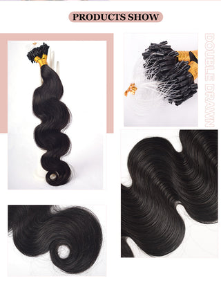 CVOHAIR 6-teiliges glattes Clip-in-Haarverlängerungsset, Echthaar, PU, ​​nahtlos, Clip-ins, Naturschwarz, 110 g