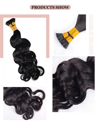 CVOHAIR 6-teiliges glattes Clip-in-Haarverlängerungsset, Echthaar, PU, ​​nahtlos, Clip-ins, Naturschwarz, 110 g