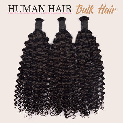 Deep wave hair bulk for braiding 5