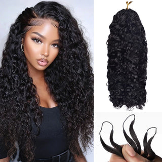 Miracle Knots Crochet Human Hair Burmese Curly Hair Extensions CVOHAIR
