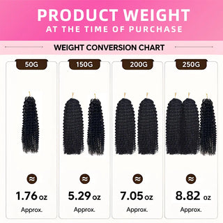 #613 Deep Wave Miracle Knots Crochet Human Hair Extensions CVOHAIR
