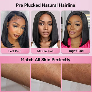 SDD Vietnam Bone Staright 4*4 Transparent Lace 10-20inch CVOHAIR