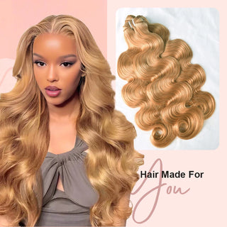 #27 Body Wave 10A Bundles Virgin Hair 100% Unprocessed Weave Human Hair Double Weft CVOHAIR