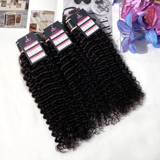 #1B Jerry Curly Human Hair Bundles Brazilian Virgin Weave Hair CVOHAIR 是WEBP格式