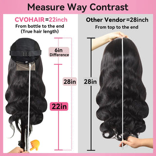 Kinky Curly Transparent Lace Frontal Wigs Human Hair 180% Density Pre Plucked With Baby Hair CVOHAIR