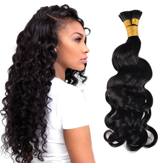 Loose Deep Wave I Tip Free Shipping Hair Extensions 100% Real Human Hair 100g CVOHAIR