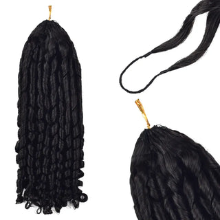 Pissy Curly 100% Human Hair Miracle Knots Crochet Hair Extensions CVOHAIR