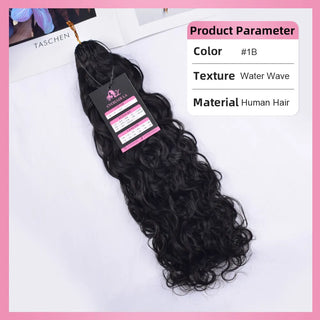 Water Wave Miracle Knots Crochet Human Hair Extensions CVOHAIR