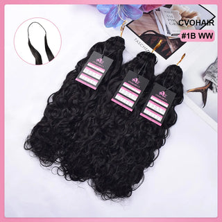 Water Wave Miracle Knots Crochet Human Hair Extensions CVOHAIR